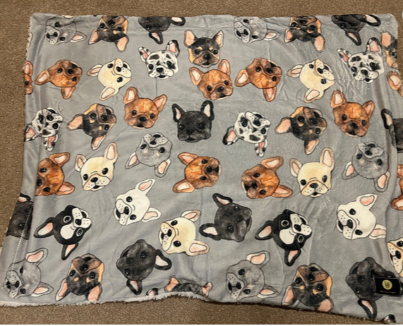 Frenchie blanket
